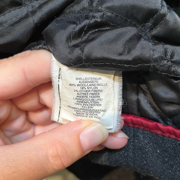 Gap Sz M Wool Blend Bomber Jacket - Picture 10 of 15